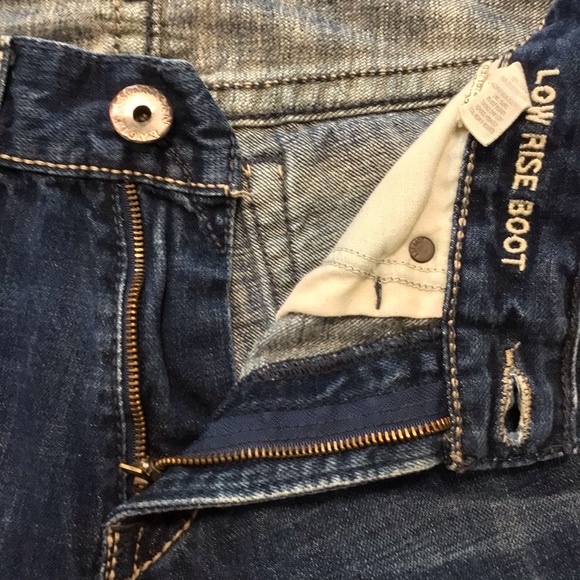 American Eagle Outfitters Low Rise Bootcut Cotton Jeans 32x32 - Picture 10 of 13